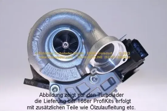 Lader, Aufladung SCHLÜTTER TURBOLADER 166-05185 D Bild Lader, Aufladung SCHLÜTTER TURBOLADER 166-05185 D
