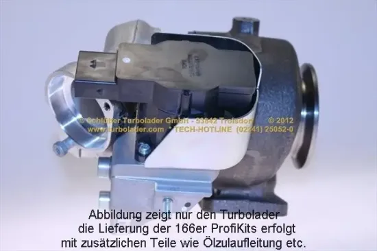 Lader, Aufladung SCHLÜTTER TURBOLADER 166-05185 D Bild Lader, Aufladung SCHLÜTTER TURBOLADER 166-05185 D