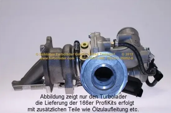 Lader, Aufladung SCHLÜTTER TURBOLADER 166-06040 Bild Lader, Aufladung SCHLÜTTER TURBOLADER 166-06040