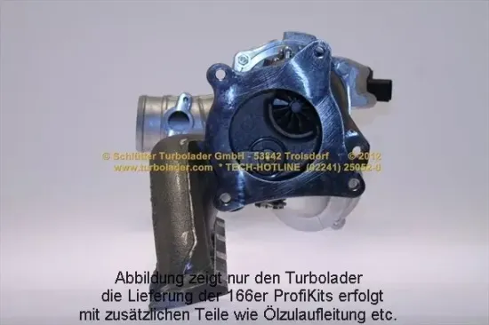 Lader, Aufladung SCHLÜTTER TURBOLADER 166-09020 Bild Lader, Aufladung SCHLÜTTER TURBOLADER 166-09020