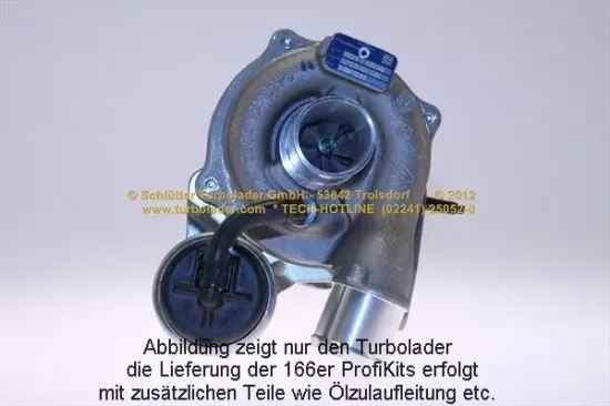 Lader, Aufladung SCHLÜTTER TURBOLADER 166-09220 Bild Lader, Aufladung SCHLÜTTER TURBOLADER 166-09220