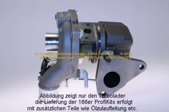 Lader, Aufladung SCHLÜTTER TURBOLADER 166-09220 Bild Lader, Aufladung SCHLÜTTER TURBOLADER 166-09220