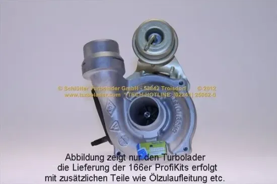 Lader, Aufladung SCHLÜTTER TURBOLADER PRO-09250 Bild Lader, Aufladung SCHLÜTTER TURBOLADER PRO-09250