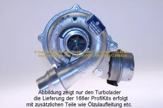 Lader, Aufladung SCHLÜTTER TURBOLADER 166-09265 Bild Lader, Aufladung SCHLÜTTER TURBOLADER 166-09265