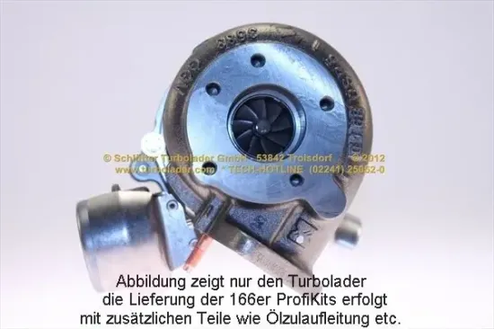 Lader, Aufladung SCHLÜTTER TURBOLADER 166-09265 Bild Lader, Aufladung SCHLÜTTER TURBOLADER 166-09265