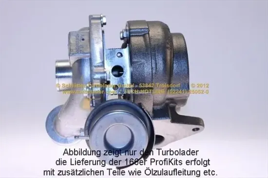 Lader, Aufladung SCHLÜTTER TURBOLADER 166-09265 Bild Lader, Aufladung SCHLÜTTER TURBOLADER 166-09265