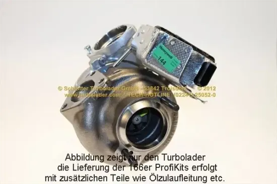 Lader, Aufladung SCHLÜTTER TURBOLADER 166-09281 Bild Lader, Aufladung SCHLÜTTER TURBOLADER 166-09281