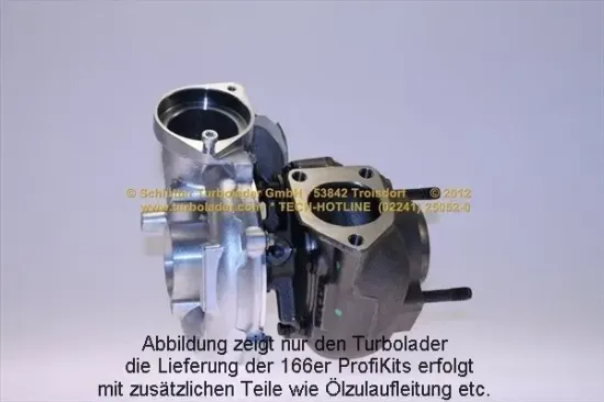 Lader, Aufladung SCHLÜTTER TURBOLADER 166-09295MAX Bild Lader, Aufladung SCHLÜTTER TURBOLADER 166-09295MAX