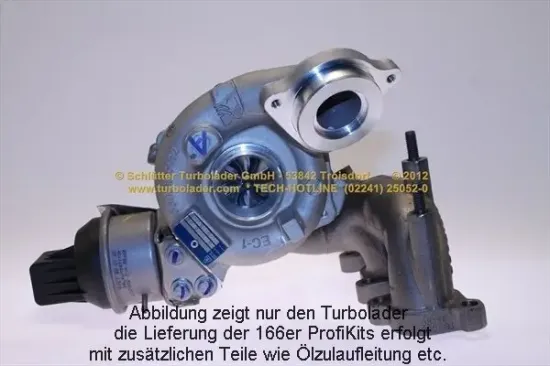 Lader, Aufladung SCHLÜTTER TURBOLADER 166-09345EOL Bild Lader, Aufladung SCHLÜTTER TURBOLADER 166-09345EOL