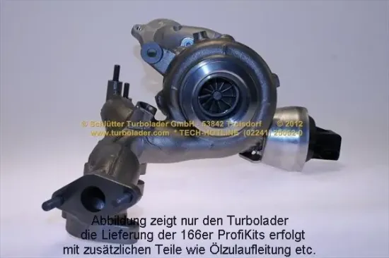 Lader, Aufladung SCHLÜTTER TURBOLADER 166-09345EOL Bild Lader, Aufladung SCHLÜTTER TURBOLADER 166-09345EOL