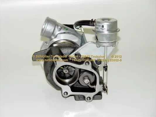 Lader, Aufladung SCHLÜTTER TURBOLADER 172-06020 Bild Lader, Aufladung SCHLÜTTER TURBOLADER 172-06020