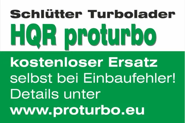 Lader, Aufladung SCHLÜTTER TURBOLADER PRO-05320HQR