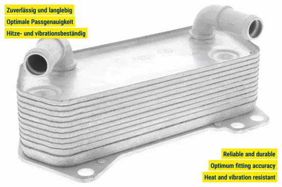 Ölkühler, Motoröl VEMO V10-60-0008 Bild Ölkühler, Motoröl VEMO V10-60-0008