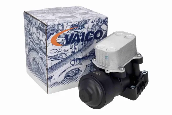 Ölfiltermodul Motorblock VEMO V10-60-0104 Bild Ölfiltermodul Motorblock VEMO V10-60-0104