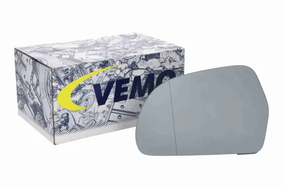 Spiegelglas, Außenspiegel links VEMO V10-69-0011 Bild Spiegelglas, Außenspiegel links VEMO V10-69-0011