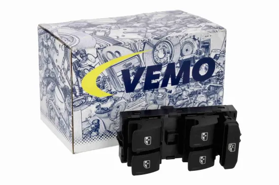 Schalter, Fensterheber fahrerseitig vorne VEMO V10-73-0735 Bild Schalter, Fensterheber fahrerseitig vorne VEMO V10-73-0735