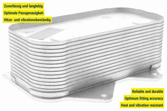 Ölkühler, Motoröl VEMO V15-60-0010 Bild Ölkühler, Motoröl VEMO V15-60-0010