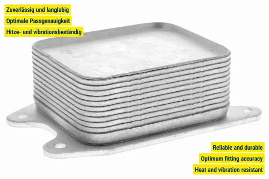 Ölkühler, Motoröl VEMO V15-60-6065 Bild Ölkühler, Motoröl VEMO V15-60-6065