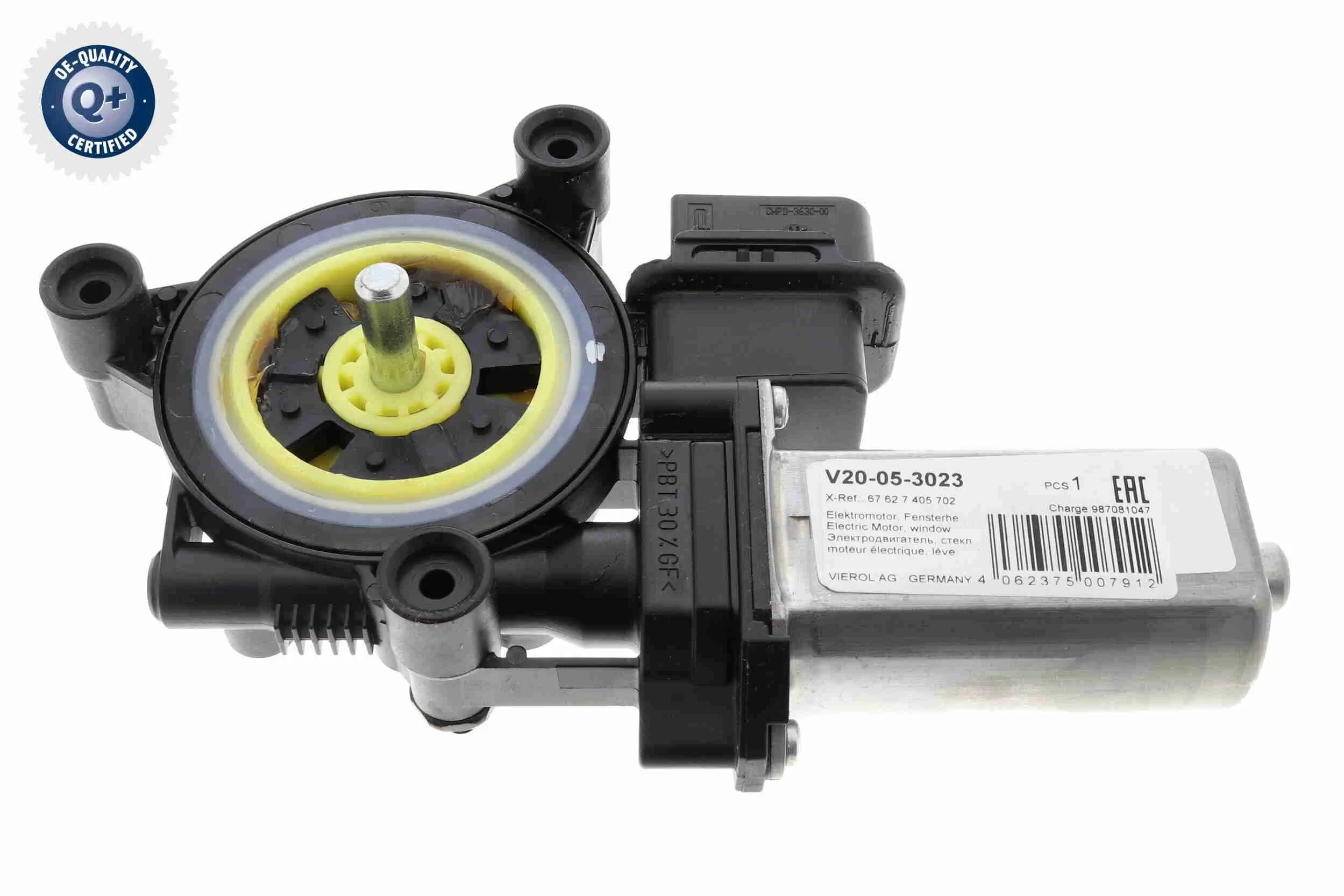 Elektromotor, Fensterheber 12 V vorne rechts VEMO V20-05-3023