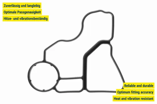 Dichtung, Ölkühler motorseitig VEMO V20-60-1563 Bild Dichtung, Ölkühler motorseitig VEMO V20-60-1563