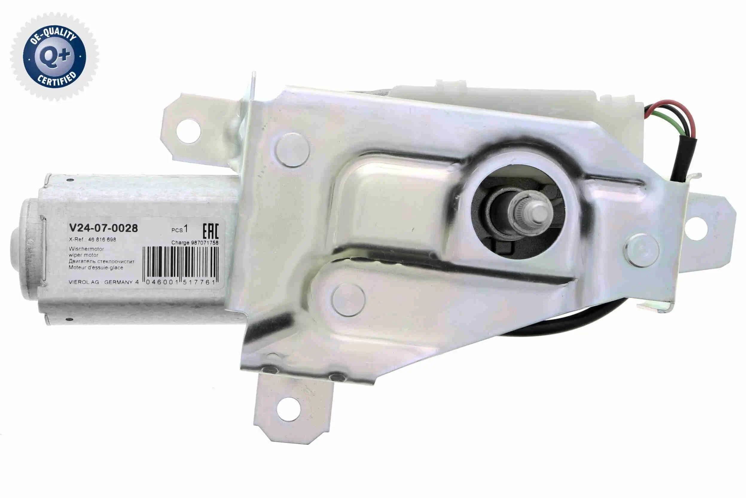 Wischermotor 12 V hinten VEMO V24-07-0028