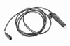 Sensor, Raddrehzahl Hinterachse rechts VEMO V25-72-0207