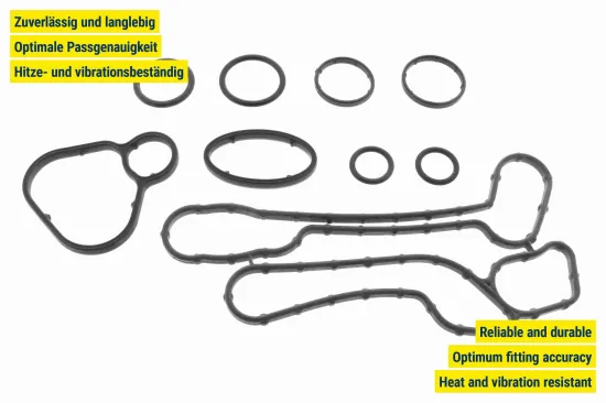 Dichtungssatz, Ölkühler VEMO V40-60-92117 Bild Dichtungssatz, Ölkühler VEMO V40-60-92117