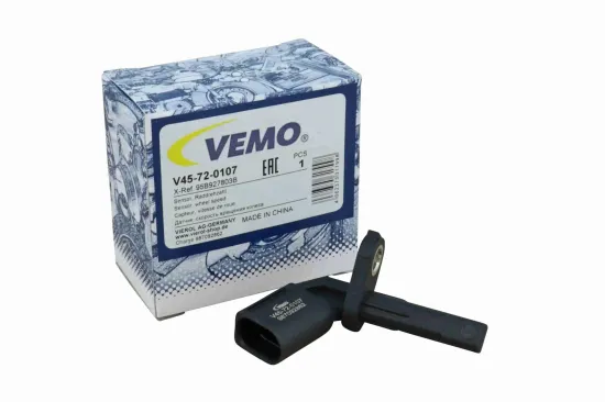 Sensor, Raddrehzahl Hinterachse rechts Vorderachse links VEMO V45-72-0107 Bild Sensor, Raddrehzahl Hinterachse rechts Vorderachse links VEMO V45-72-0107