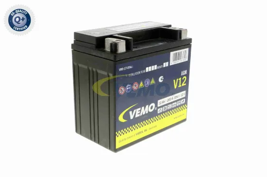 Starterbatterie 12 V 12 Ah VEMO V99-17-0060 Bild Starterbatterie 12 V 12 Ah VEMO V99-17-0060