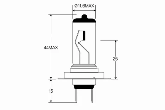 Glühlampe, Fernscheinwerfer 12 V 55 W H7 VEMO V99-84-0002 Bild Glühlampe, Fernscheinwerfer 12 V 55 W H7 VEMO V99-84-0002