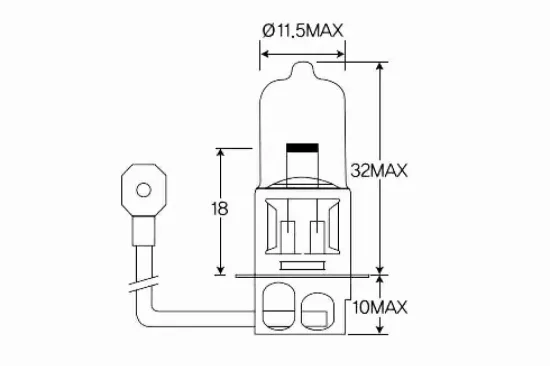 Glühlampe, Arbeitsscheinwerfer 12 V 55 W H3 VEMO V99-84-0013 Bild Glühlampe, Arbeitsscheinwerfer 12 V 55 W H3 VEMO V99-84-0013