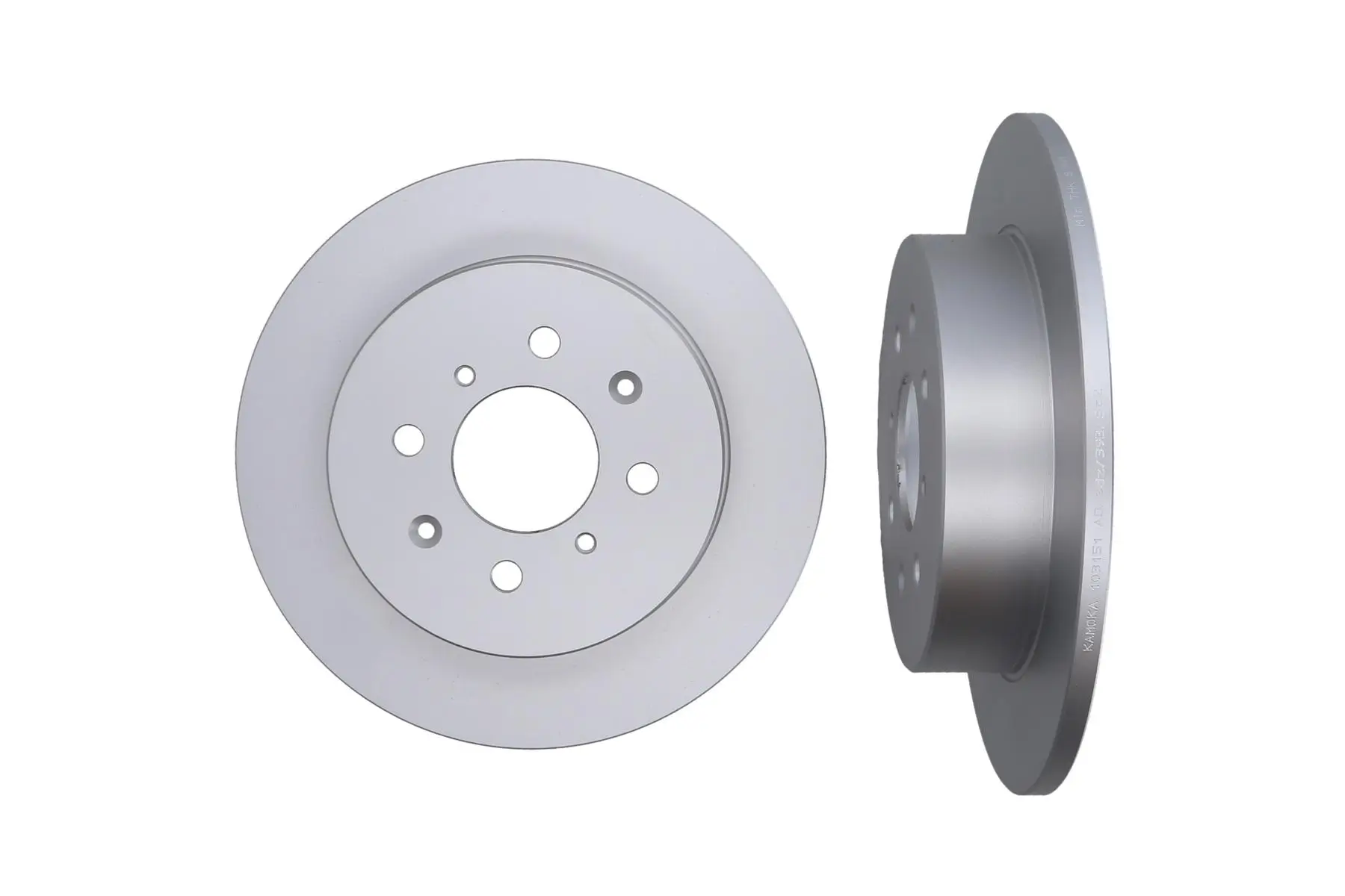 Bremsscheibe Hinterachse KAMOKA 103151