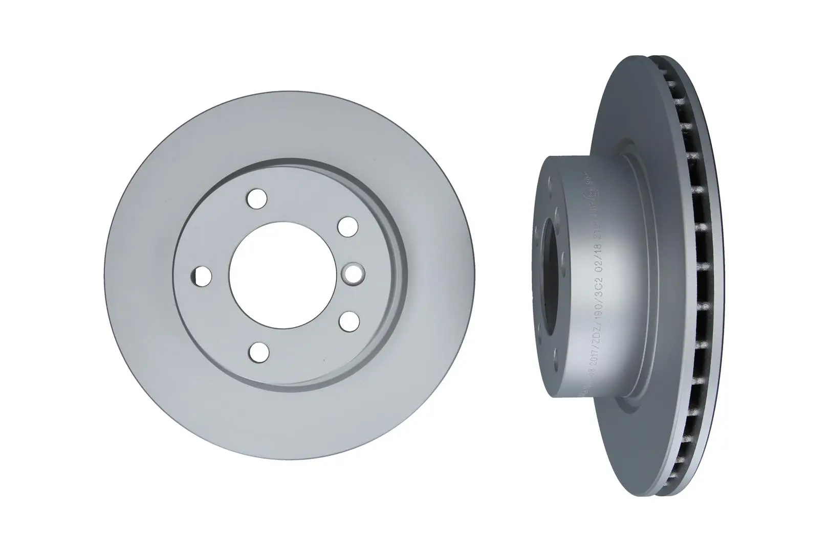 Bremsscheibe Vorderachse KAMOKA 1032458