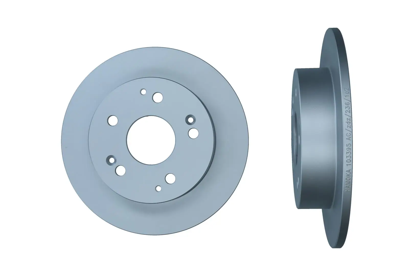 Bremsscheibe Hinterachse KAMOKA 103395