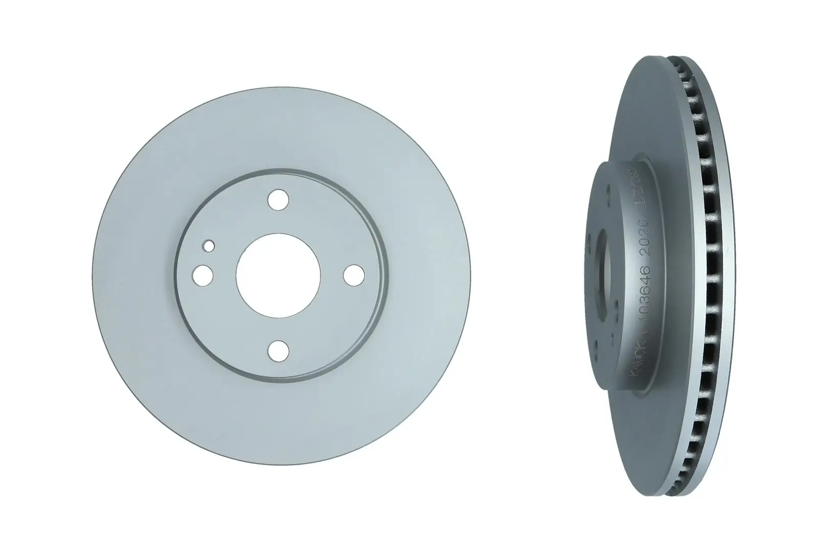 Bremsscheibe Hinterachse KAMOKA 103646