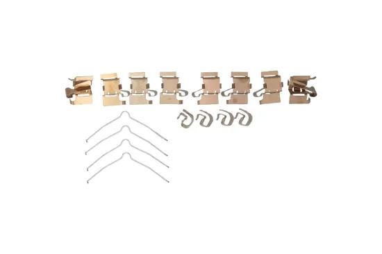 Zubehörsatz, Scheibenbremsbelag vorne KAMOKA 1130001 Bild Zubehörsatz, Scheibenbremsbelag vorne KAMOKA 1130001