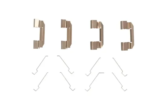 Zubehörsatz, Scheibenbremsbelag Vorderachse KAMOKA 1130290 Bild Zubehörsatz, Scheibenbremsbelag Vorderachse KAMOKA 1130290