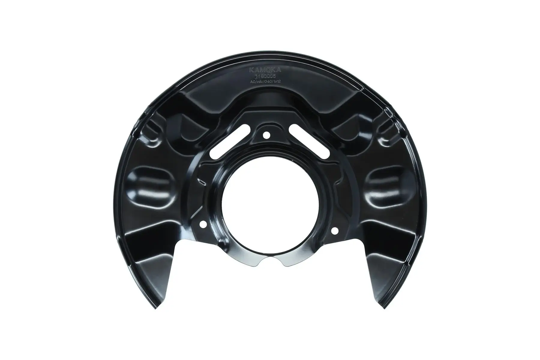Spritzblech, Bremsscheibe Vorderachse links KAMOKA 1180005