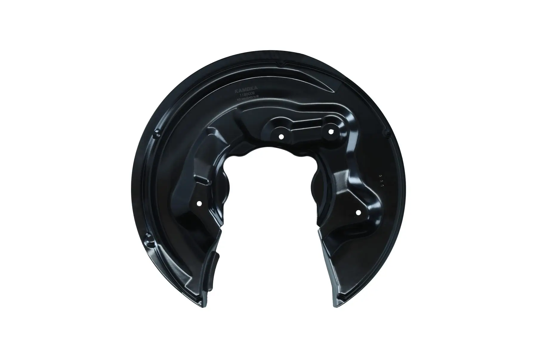 Spritzblech, Bremsscheibe Hinterachse links KAMOKA 1180009