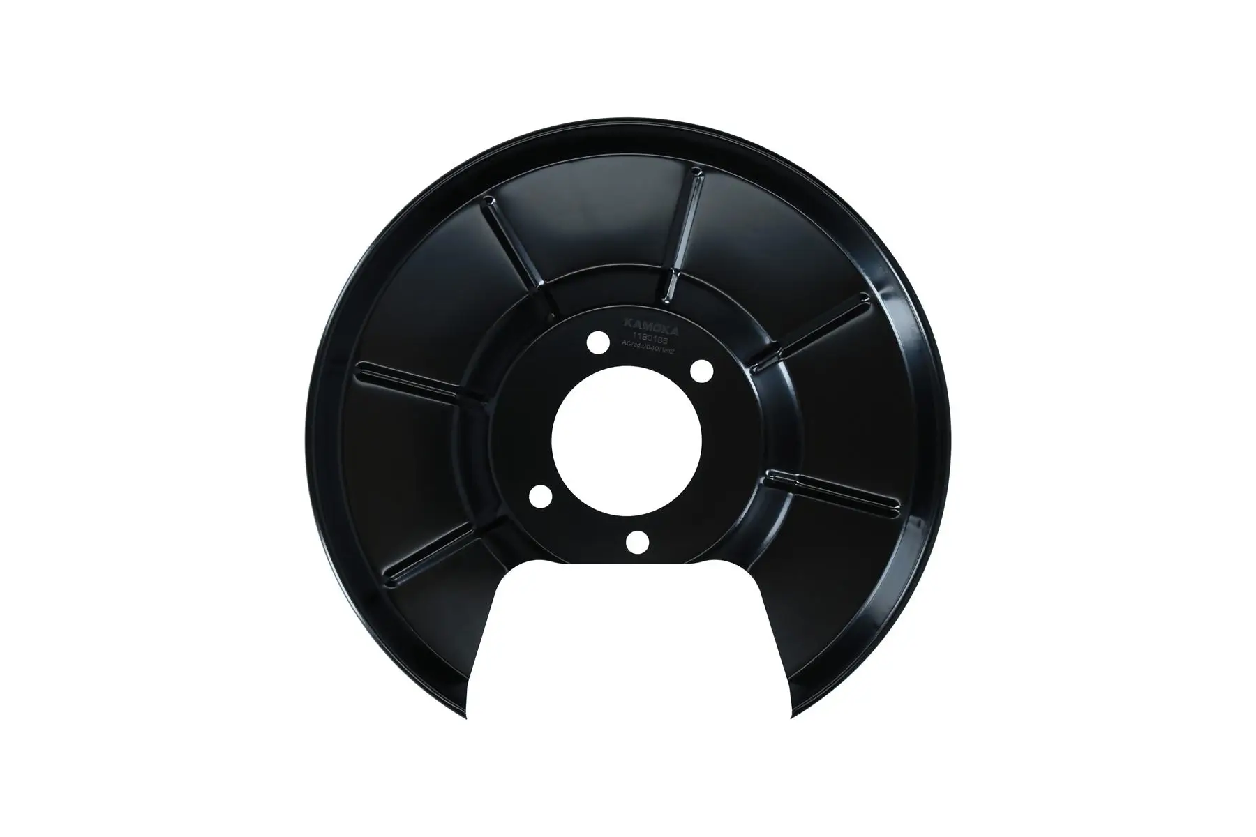 Spritzblech, Bremsscheibe Hinterachse links KAMOKA 1180105