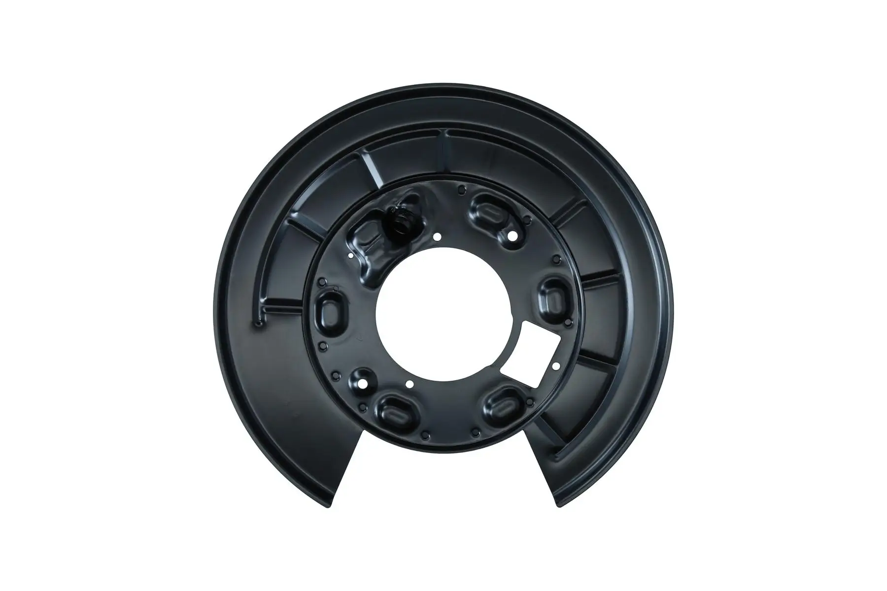 Spritzblech, Bremsscheibe Hinterachse links KAMOKA 1180139