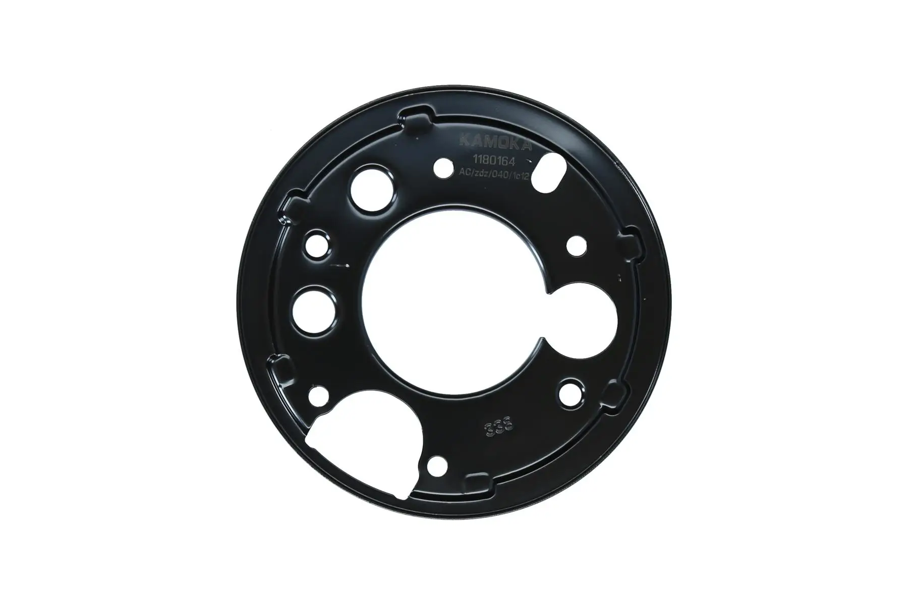 Spritzblech, Bremsscheibe Hinterachse rechts KAMOKA 1180164