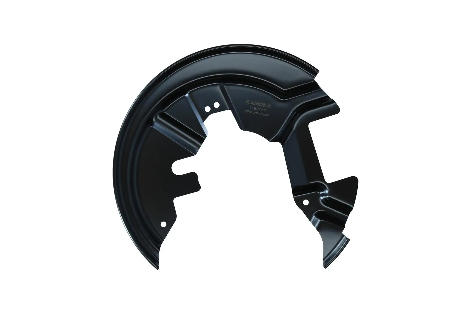 Spritzblech, Bremsscheibe Vorderachse links KAMOKA 1180167