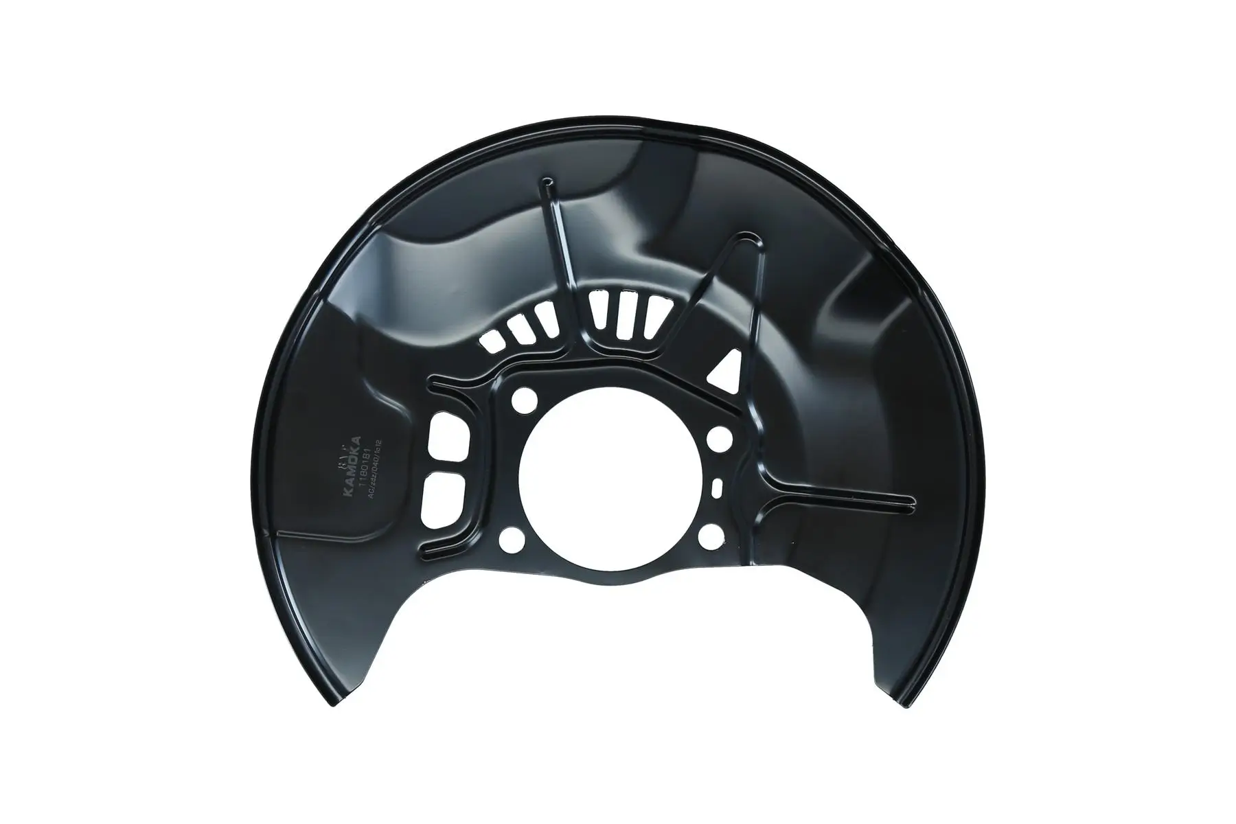 Spritzblech, Bremsscheibe Vorderachse links KAMOKA 1180181