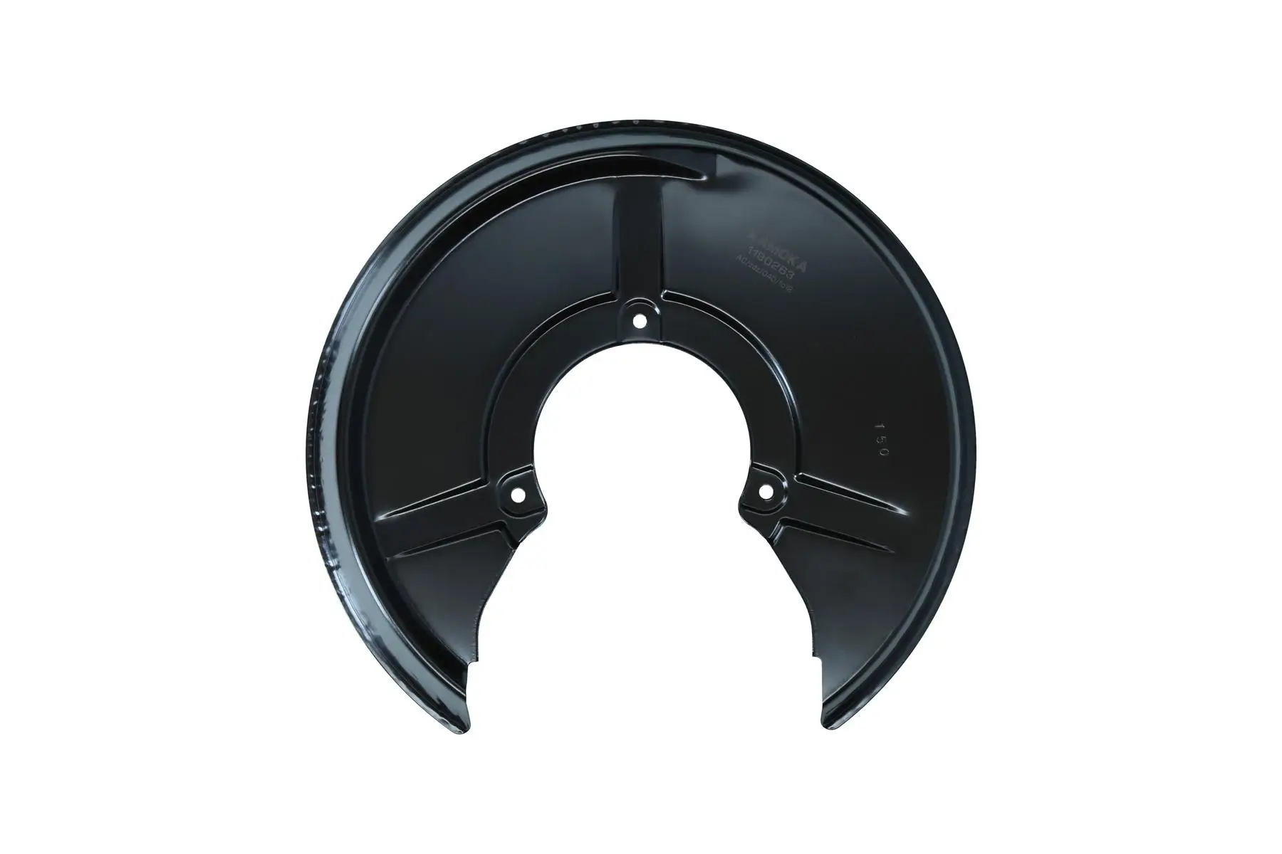 Spritzblech, Bremsscheibe Hinterachse rechts KAMOKA 1180263