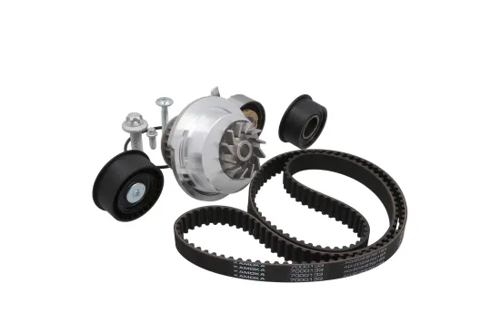 Wasserpumpe + Zahnriemensatz KAMOKA 7001237 Bild Wasserpumpe + Zahnriemensatz KAMOKA 7001237
