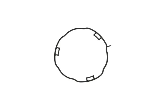 Dichtung, Ansaugkrümmer KAMOKA 8704152 Bild Dichtung, Ansaugkrümmer KAMOKA 8704152