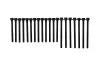 Zylinderkopfschraubensatz KAMOKA 8709206