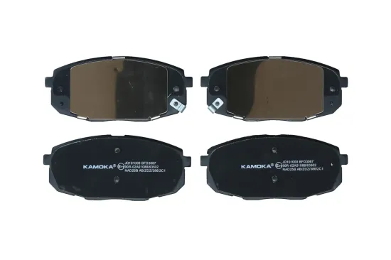 Bremsbelagsatz, Scheibenbremse Vorderachse KAMOKA JQ101000 Bild Bremsbelagsatz, Scheibenbremse Vorderachse KAMOKA JQ101000