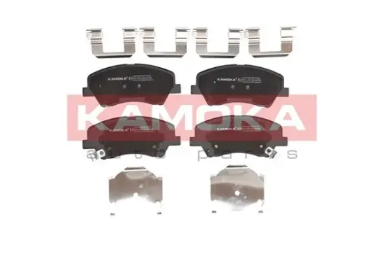 Bremsbelagsatz, Scheibenbremse Vorderachse KAMOKA JQ101002 Bild Bremsbelagsatz, Scheibenbremse Vorderachse KAMOKA JQ101002